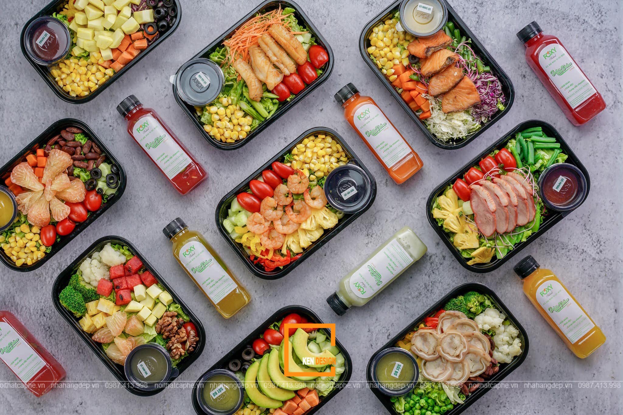 Kinh doanh đồ ăn healthy